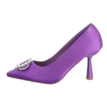 Damen High-Heel Pumps - purple Gr. 38