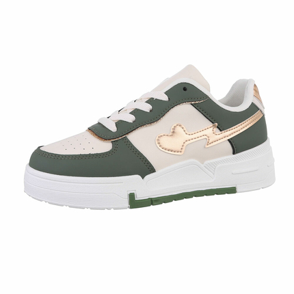 Damen Low-Sneakers - green Gr. 39